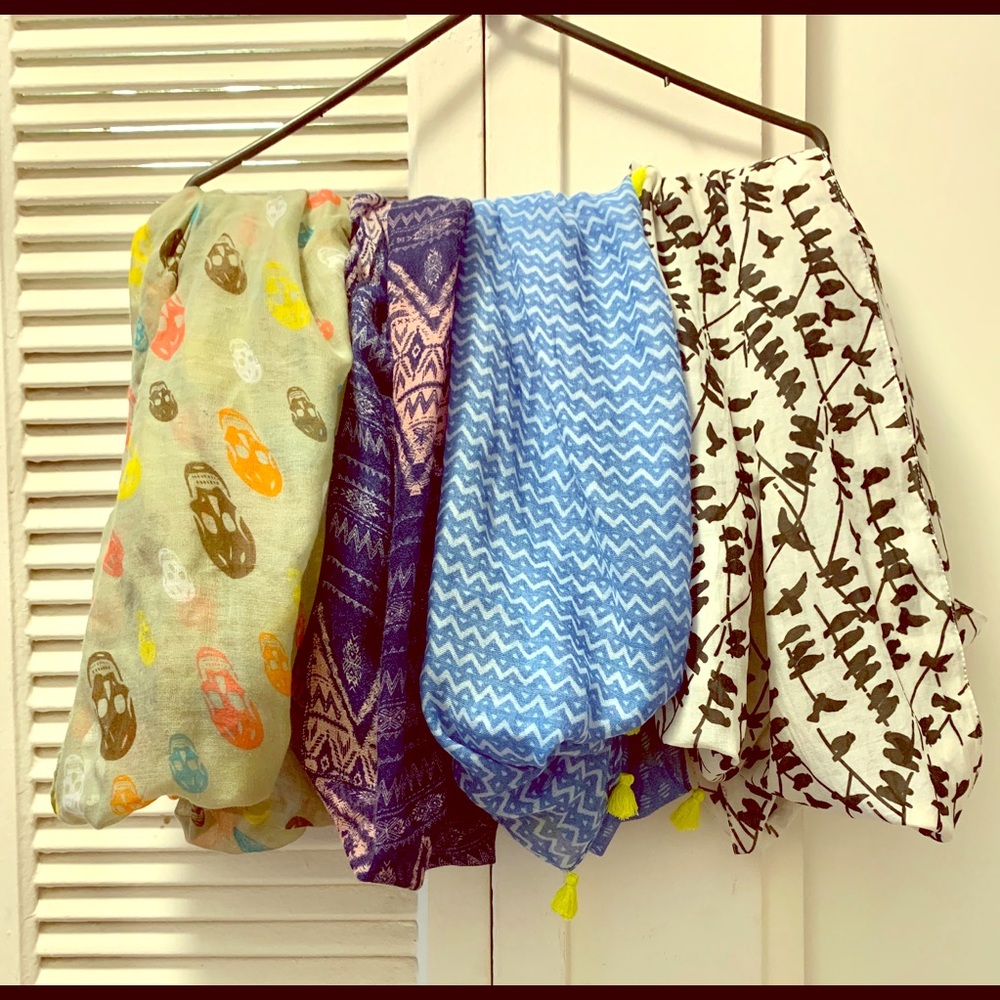 Multiple Infinity Print Scarfs - image 1